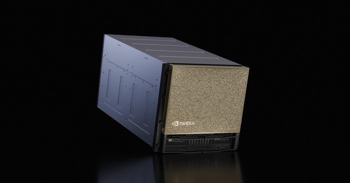 B300, Blackwell platform (preview render)